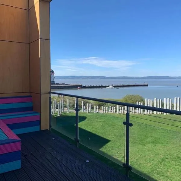 Sea View Penthouse Marina Apartment, ξενοδοχείο σε Portishead