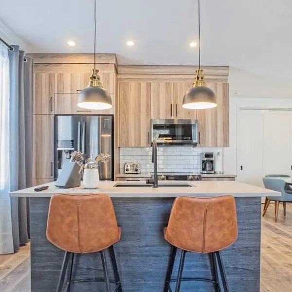 201 Condo au rez de chaussée , au coeur de Bromont, hotel v destinaci Bromont