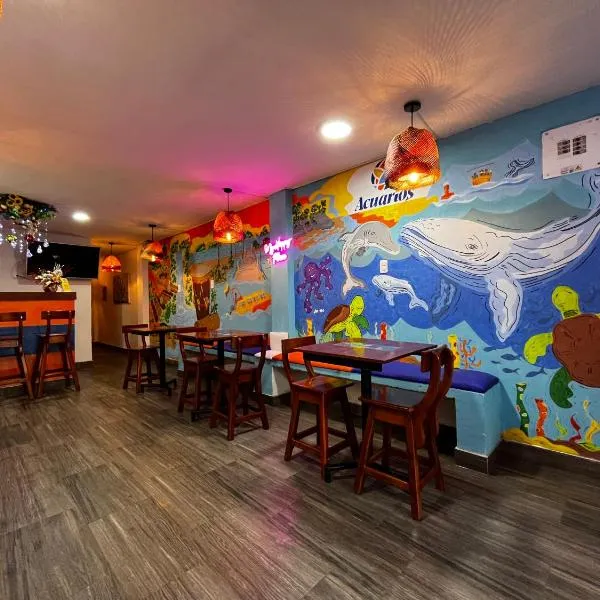 Acuarios Hostal,位于Playa Ladrilleros的酒店