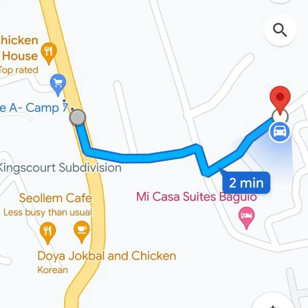 TripleJS Corner House, hôtel à Baguio