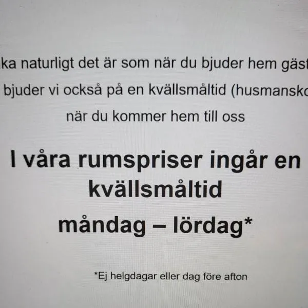 Hellefors Herrgård, hotel di Hällefors