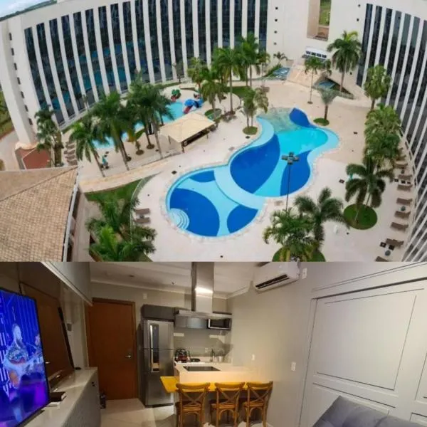 Condomínio Barretos Thermas Park - Flat Parque do Peão, hôtel à Barretos