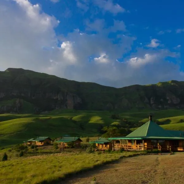 Greenfire Drakensberg Lodge, hotel em Bonjaneni