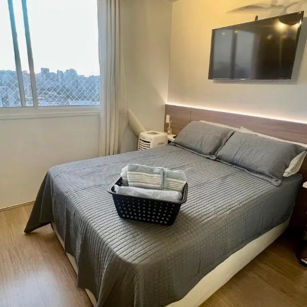 MV 148A Espetacular Apartamento Em Frente Ao Metrô Brás ! - Rua Coronel Mursa, 56 - Bras, hotel em São Paulo