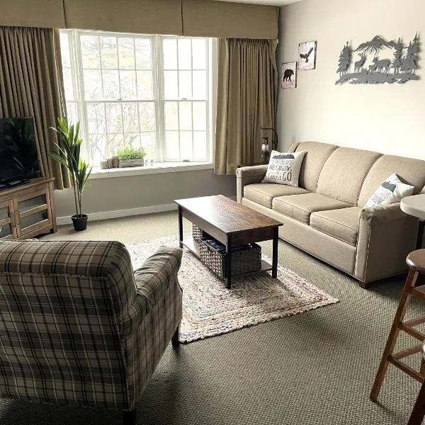 Deluxe Ski On Off 1BR Suite Sleeps 4 on Jiminy Mtn, מלון בהנקוק