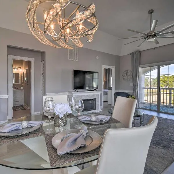 Myrtle Beach Condo Golf Course and Pool View!, ξενοδοχείο σε Myrtle Beach