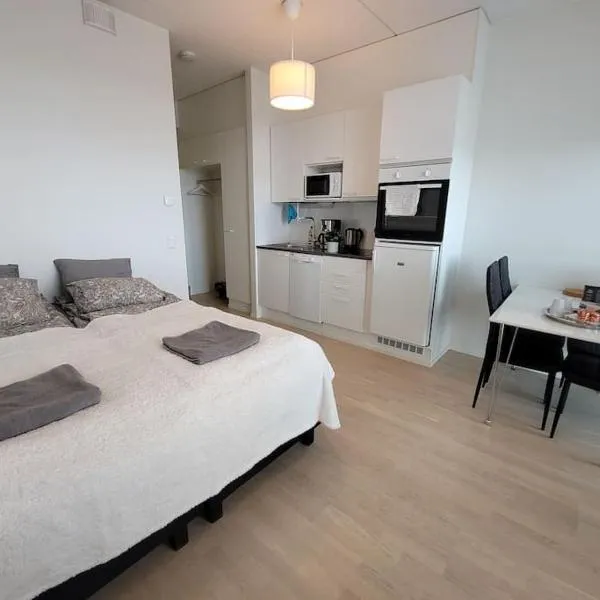 Bright studio apartment on the 6th floor, hotel in Kerava