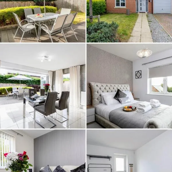 4 Bed 2 Bath Luxury Home in County Durham, Hotel in Chilton