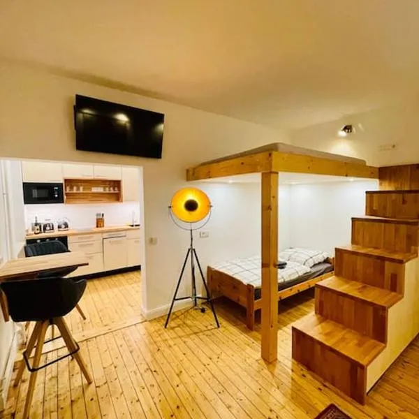 Modernes Apartment nahe VW-Halle, hotel v destinaci Braunschweig