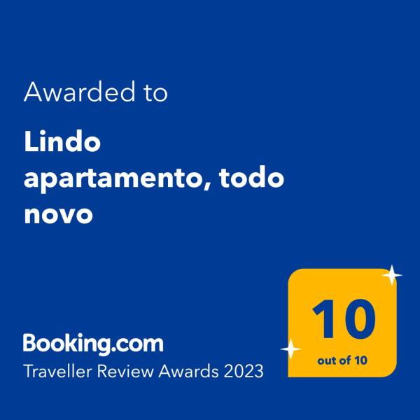 Lindo apartamento, todo novo