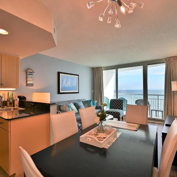 Luxury 2 bedroom 2 bathroom Ocean Front Condo on the 12th floor for 8, hotel v destinaci Myrtle Beach
