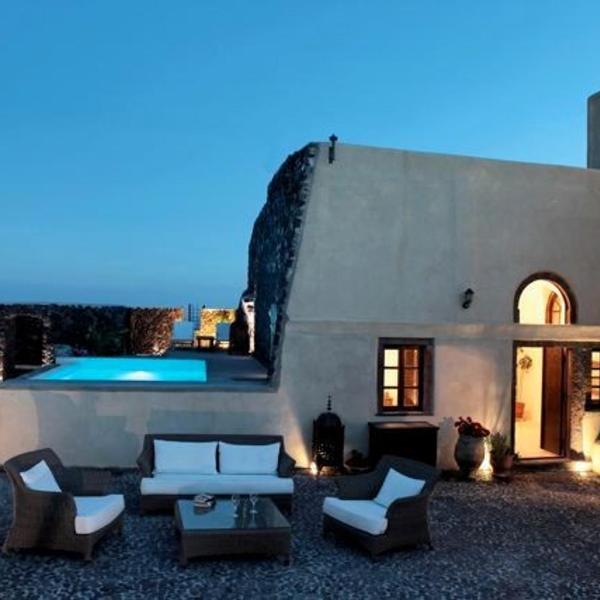 Super Luxury Santorini Villa Mansion Kyani Private Pool 3 BDR Megalochori