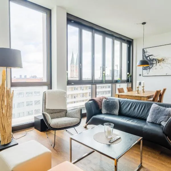 Panorama Bliss - Luxus Apartment in Braunschweig's Altstadt، فندق في براونشفايغ