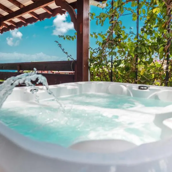 Domainde de Meilly - M&P Concept Vue mer Jacuzzi OU Piscine、Saint-Louisのホテル