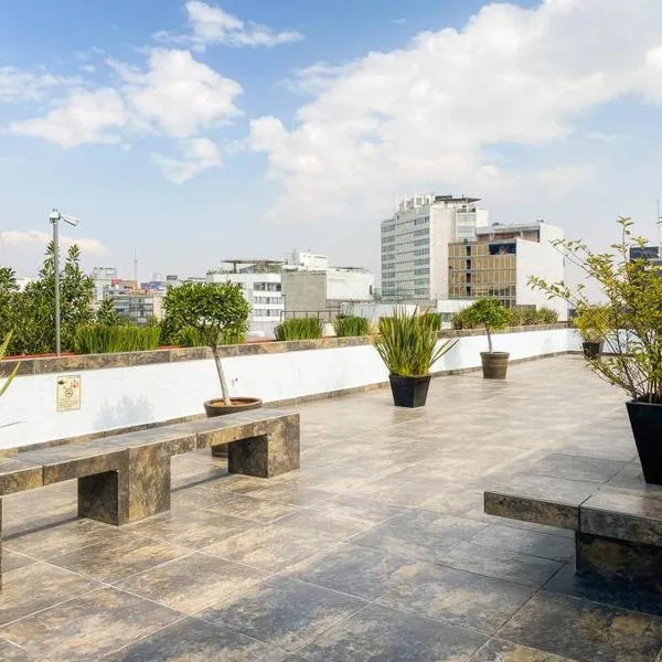 Departamento en la Condesa Roma Ciudad de México: Meksiko'da bir otel