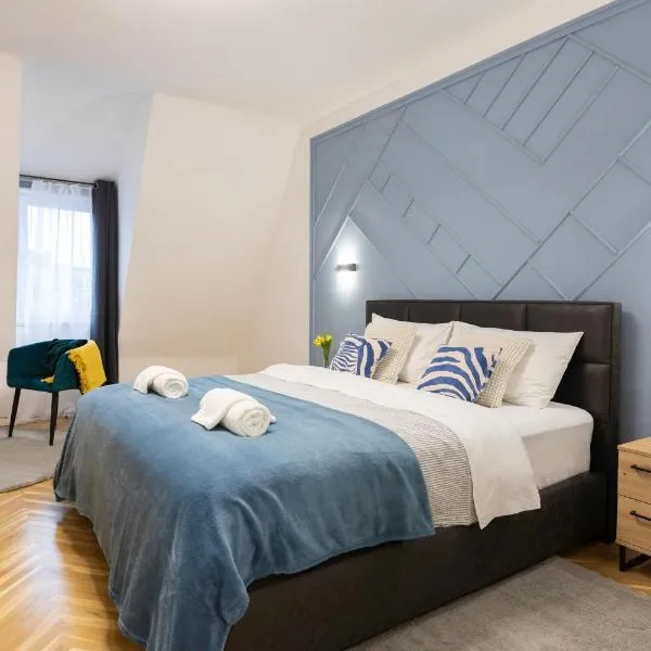 Design 1BDR Loft near Kvaternik Square, hotel in Zagreb