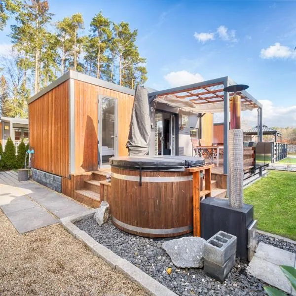 Mobilheim am Murner See - private Sauna + privater Badezuber, hotel v destinaci Wackersdorf