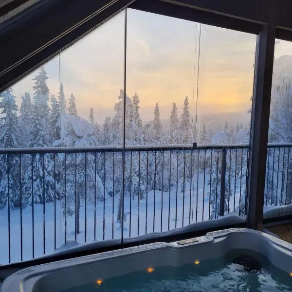 Huvila Hukanhuippu, hotel in Syöte