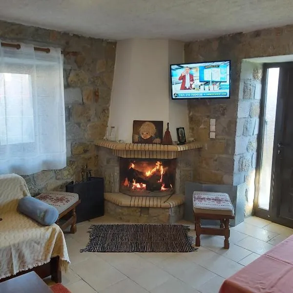 Stymfalia stone house, hotel in Dhríza