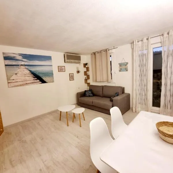 100 m de la plage - Les Cigales de Mer - Studio Cabine - Parking，位于勒格罗-迪鲁瓦的酒店