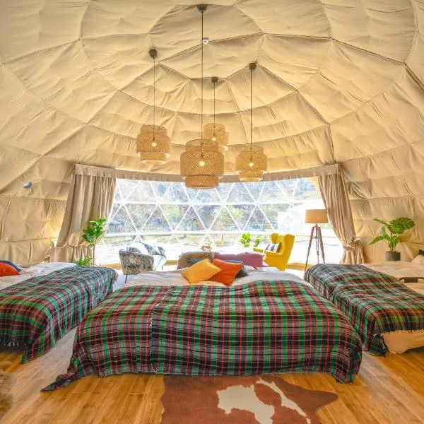 ファームグランピング　ル・クロ　かいづか　いぶきヴィレッジ, hotel in Kaizuka