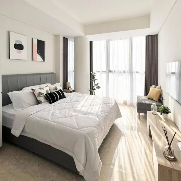 Stylish Seaview 3 BR Condo at PIK, hotell sihtkohas Jakarta