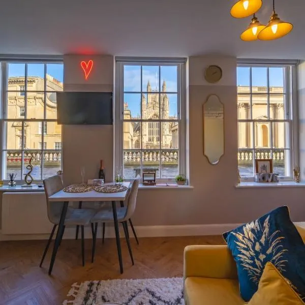 Abbey View studio central Bath、バースのホテル