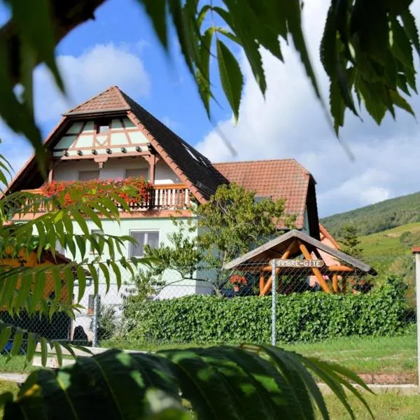Au Jardin d'Edel Gîtes Centre Alsace, hotel v destinaci Dieffenthal