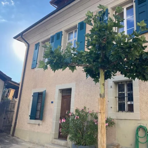 Charming Vinyard House - Lake Geneva, hôtel à Mont-sur-Rolle