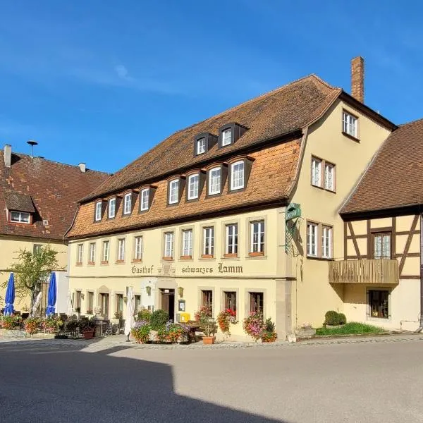 Schwarzes Lamm, hotel in Rothenburg ob der Tauber
