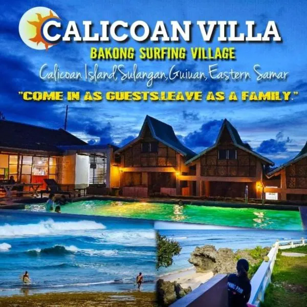 Calicoan Villa、Sarogのホテル
