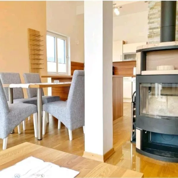 Villa Seevogel in Sassnitz mit Seeblick、ザスニッツのホテル