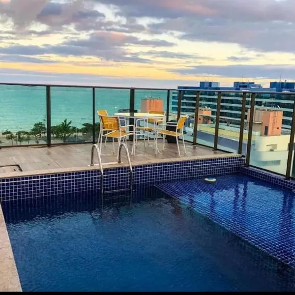 Grande Apartamento Beira-Mar 2/4 Pajuçara, hotel v destinaci Maceió