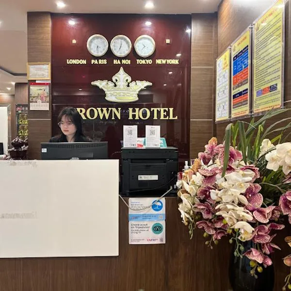 Khách sạn Crown - Gần đại học Nông Lâm TN, מלון בThái Nguyên
