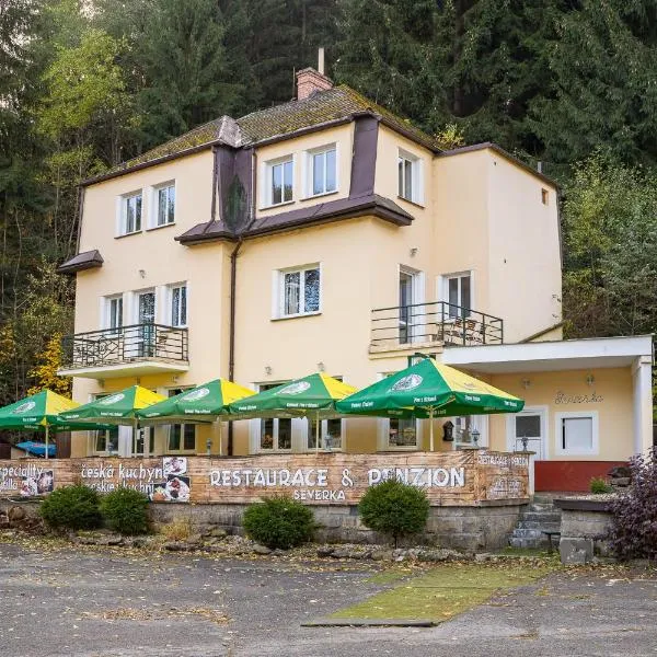 Penzion Severka – hotel w mieście Teplice nad Metují