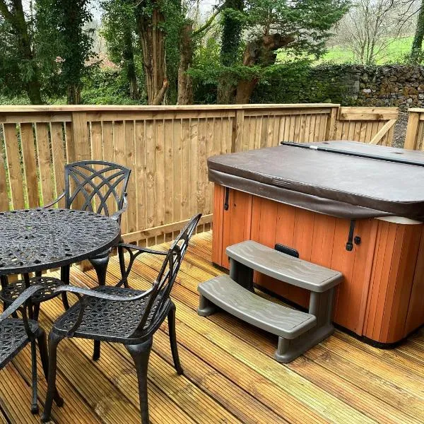 Birch Lodge 23 with Hot Tub, hotel v destinaci Newton Stewart