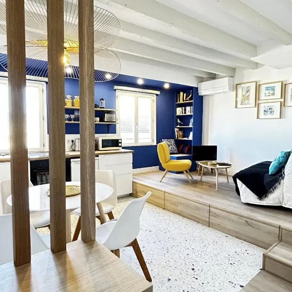 Nice Chateau Duplex Menica vue sur le vieux Nice, hôtel à Nice