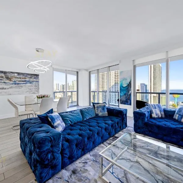 Beachwalk Resort - OCEAN VIEW WRAP AROUND BALCONY 3BD - 3BR CONDO, hotel in Hallandale Beach