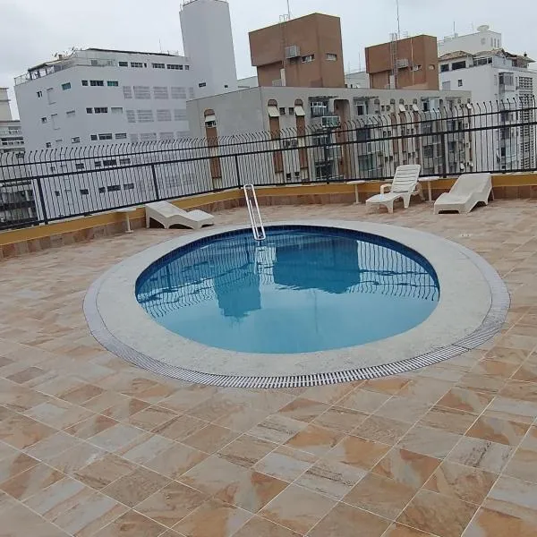 APTO Pitangueiras - 1min da Praia com Wi-Fi, hotel no Guarujá