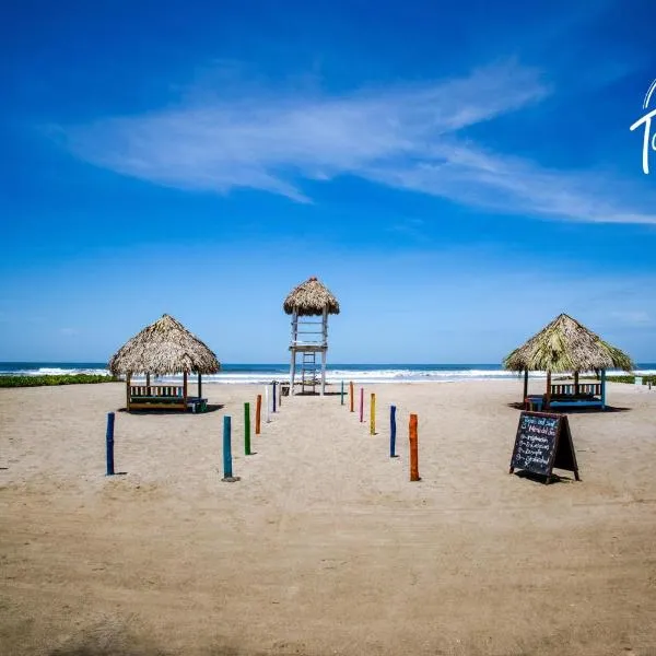 Tapas & Surf, hotel v destinaci Petacaltepe