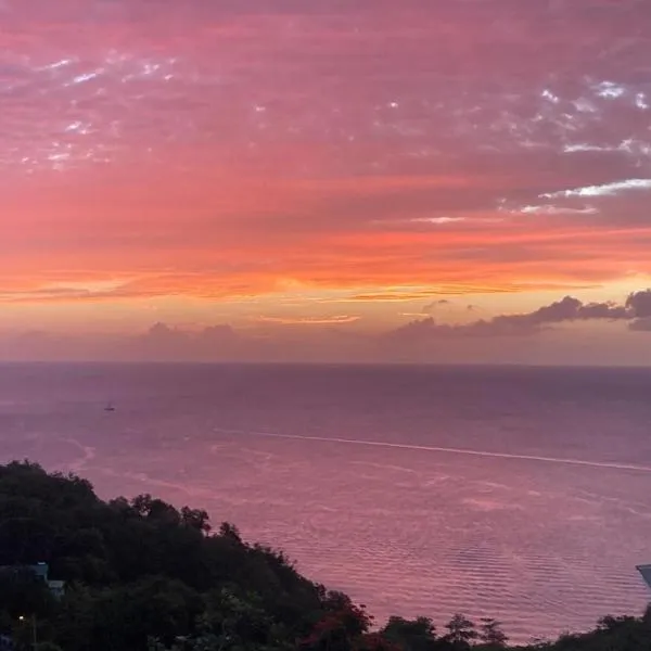 Sunset Bliss Villa, hotel din Anse La Raye