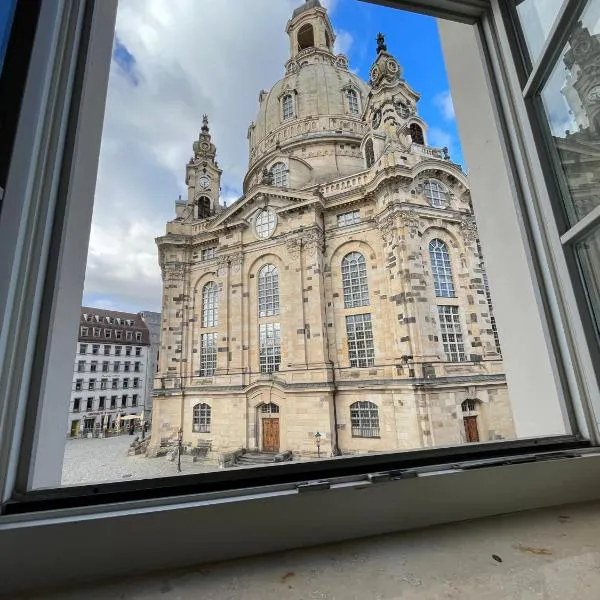 Gemütliches Apartment mit Blick zur Frauenkirche, Hotel in Dresden