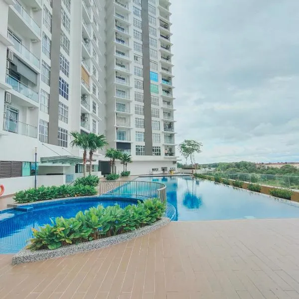 Kulai d putra suites beside ioiMall near JPO and Airport, hotel en Kulai