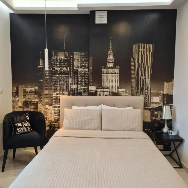 纳鲁托维扎广场一室公寓，位于华沙的酒店
