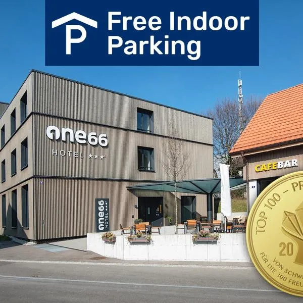 Hotel one66 (free parking garage), hotel v destinaci St. Gallen
