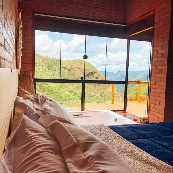 Vila Italliana Chalés - Chalé Veneza, ξενοδοχείο σε Santa Teresa