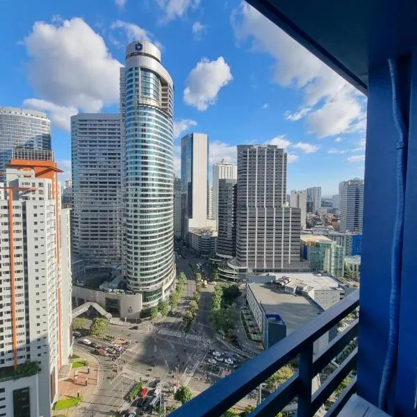 Great View 1 BR Condo in Makati near Trident Tower, hotel v destinaci Manila