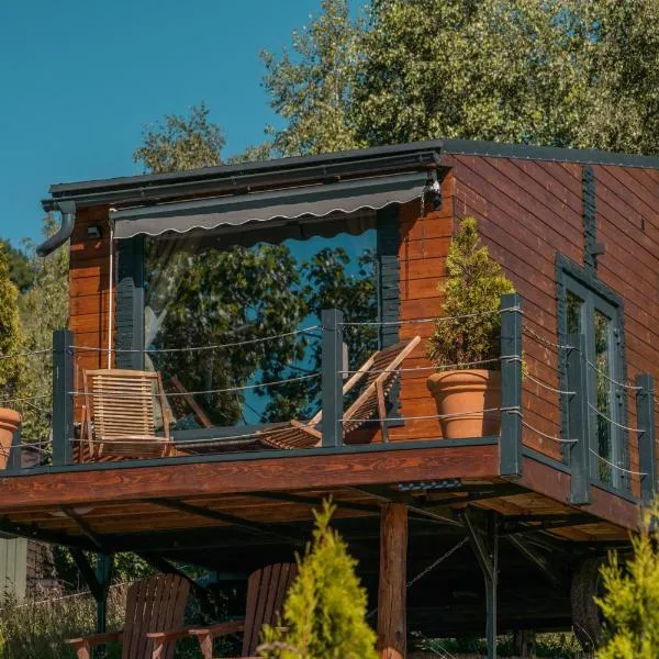 Tripsylvania Tiny House Fili、シルネアのホテル