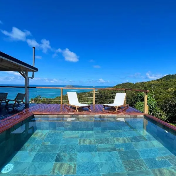 CANOPEE VUE MER, hotel em Deshaies