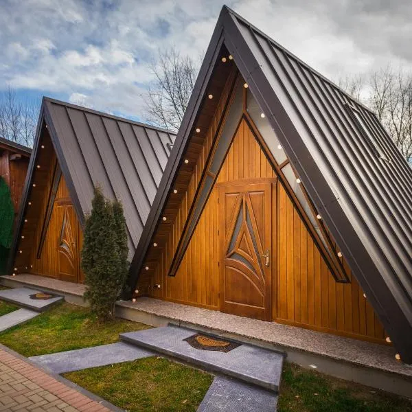 Arhico Cabins、Satu Mareのホテル